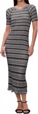 Rebecca Taylor Laine Dress In Black Multi
