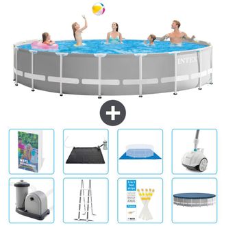 Intex Piscina Prism Frame Redonda - 549x122 Cm - 9-piezas S600