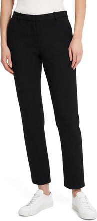 Theory Treeca Double Knit Ankle Pants in Blk at Nordstrom Rack, Size 00
