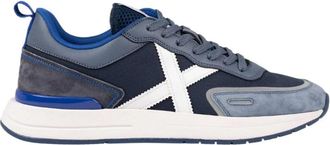 Munich La Speed 20 - Heren - Sneakers - Blauw - 44 EU - Su&egrave;de - Schoenen