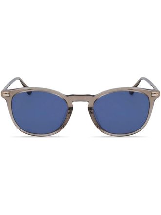 Calvin Klein round frame sunglasses - Grey