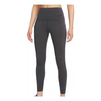 Nike (WMNS) Nike Medium-Support High-Waisted Leggings with Pockets Grey DQ5898-254