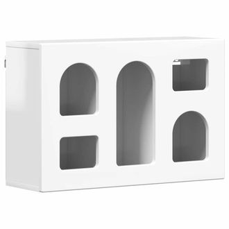 vidaXL Mueble Colgante Brillante 60 X 20 X 40 Cm Madera De Ingenier&iacute;a Vidaxl