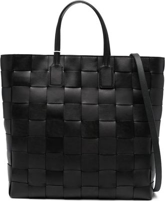 Dragon Diffusion Medium Pino Woven Top-handle Tote Bag