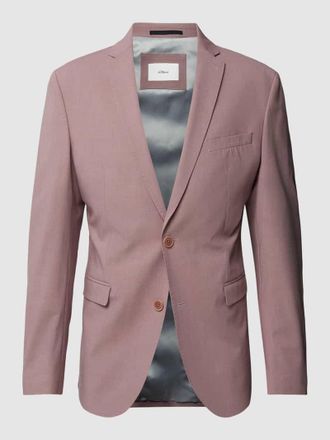 s.Oliver Black Label Sakko mit Brustleistentasche Modell Pure in Altrosa, Gr&ouml;&szlig;e 98