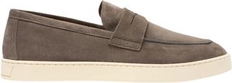 Scarosso Ramon Sneakers - Heren - Loafers - Grijs - 41 EU - Leer - Schoenen
