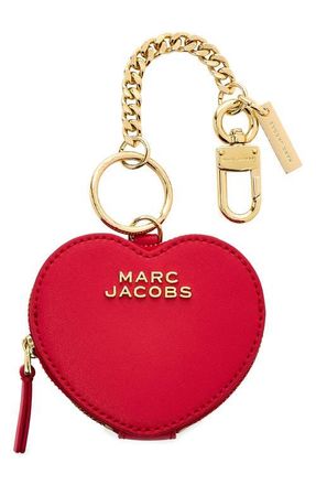 Marc Jacobs The Heart Pouch Bag Charm in True Red at Nordstrom