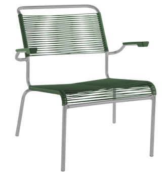 Schubiger M&ouml;bel Spaghetti-Lounger S&auml;ntis mit Armlehnen