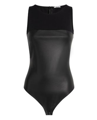 Wolford Eco Vegan String Bodysuit Size M