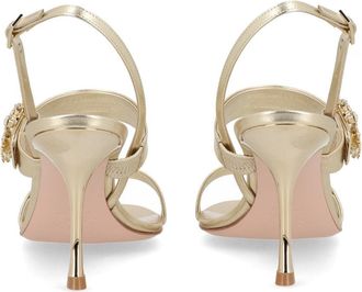 Roger Vivier Efflorescence Sandal - Gold