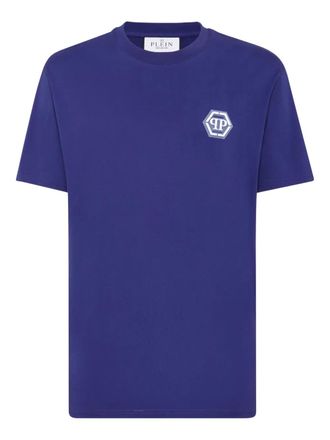 Philipp Plein cotton t-shirt - men - Cotton - XXXL - Blue