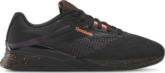 Reebok Womens Nano X4 - Training Shoes - Black / Midnight Plum / Digital Coral Size 9.5
