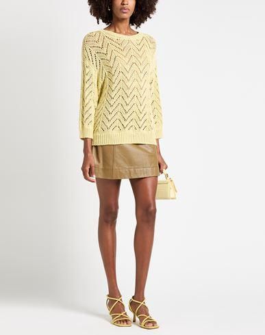 American Vintage Maglioni Gialli Donna BILLABONG Felpa Oversize Da