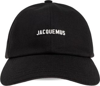 Jacquemus Black Logo Baseball Hat