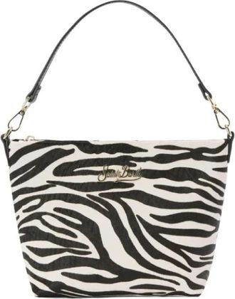 Saint Barth Schoudertas met Afneembare Riemen - Dames - Schoudertassen - Veelkleurig - ONE Size - Leer - Tassen