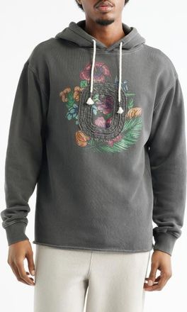 Overtime Summer Graphic Hoodie in Black at Nordstrom, Size Xx-Large