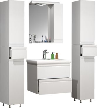 ebuy24 5 Unids. Lavabo Silora L 180x120x46 - Vcm