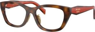 Prada Glasses, female, Brown, Size: 53 MM Optical Frame