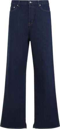 Gucci Certified Rose Baggy Denim Jeans - Heren - Loose Fit Jeans - Blauw - W32 - Denim - Jeans