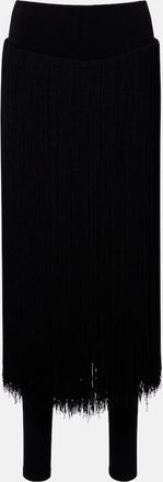 Alaia Fringed leggings