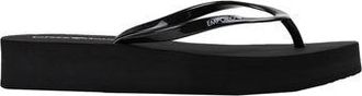 Emporio Armani FLIP FLOP PVC LOGO CENTURY GOTHIC+EVA