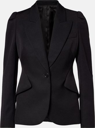 Alexander McQueen Giacca monopetto in lana