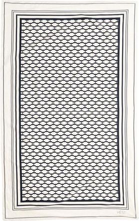 H&eacute;st Venice Scarf Small - Dames - Sjaals - Zwart - ONE Size - Katoen - Accessoires