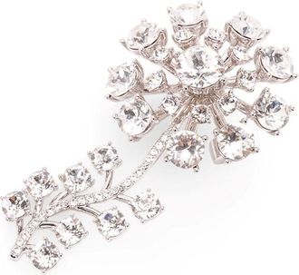 Self Portrait Crystal Brooch