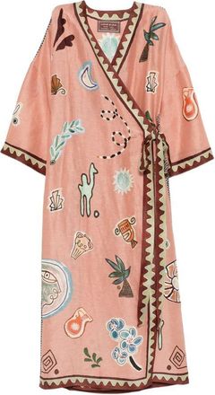 Alemais Laurence Wrap Midi Dress Clothing