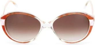 Balenciaga Pre-owned Acetate sunglasses - Dames - Vintage Accessoires - Oranje - ONE Size - Vintage