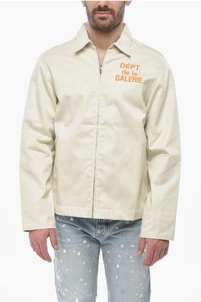 Gallery Dept. Cotton Overshirt with Zip Closure size Xl