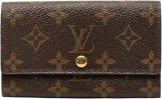 Louis Vuitton Pre-owned Wallets, female, Brown, Size: ONE SIZE Pre-owned Small Wallet