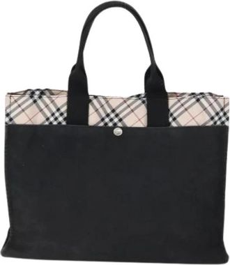 Bulgari Pre-owned Nylon Tote - Dames - Vintage Shopper - Zwart - ONE Size - Nylon - Vintage