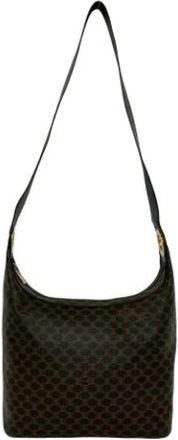 Celine Pre-owned Vintage Schoudertas - Dames - Vintage Schoudertas - Zwart - ONE Size - Leer - Vintage