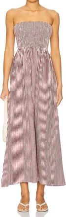 Faithfull The Brand Sanya Maxi Dress In Clare Stripe