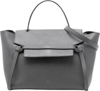 Celine Pre-owned Handbags, female, Gray, Size: ONE SIZE Pre-owned Vintage Handbag