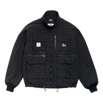 St&uuml;ssy x Junya Tactical Jacket Black WRJ908100_BLAC