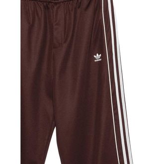 adidas Side-Stripe Cotton-Blend Track Pants - Brown