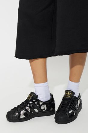 adidas SUPERSTAR II Sports Shoes, Womens, Black