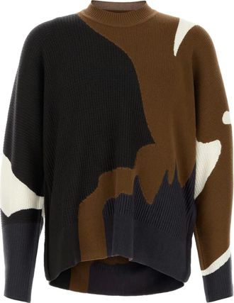 Homme Pliss&eacute; Issey Miyake Agate trui - Zwart
