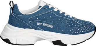 Love Moschino Donna, Scarpe, Blu, 38 EU, new