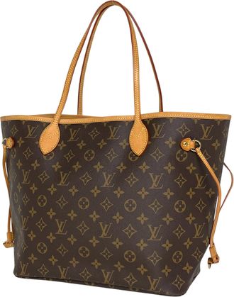Louis Vuitton Brown Monogram Shoulder Bag Tote Bag (Pre-Owned)