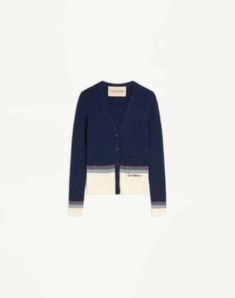Valentino Wool Cardigan Wo