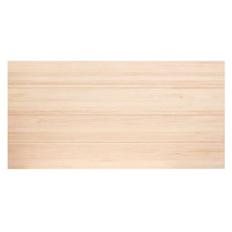 Deco Wood Cabecero de madera maciza en tono natural de 90x80cm