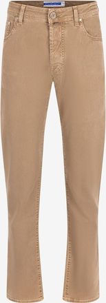 Jacob Cohen Gef&auml;rbte Jeans mit geradem Bein aus Baumwolle und Lyocell Bard