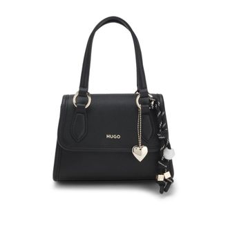 HUGO BOSS Top-handle bag with branded charms