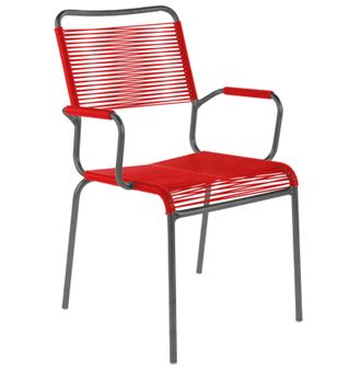 Schubiger M&ouml;bel Spaghetti-Stuhl Rigi mit Armlehnen