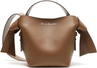 Acne Studios Borsa a tracolla Musubi mini - Marrone