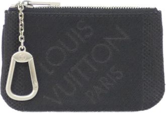 Louis Vuitton Black Damier Geant Coin Purse/Coin Case (Pre-Owned)