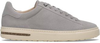 Birkenstock Womens Bend Suede Shoes In Stone Coin